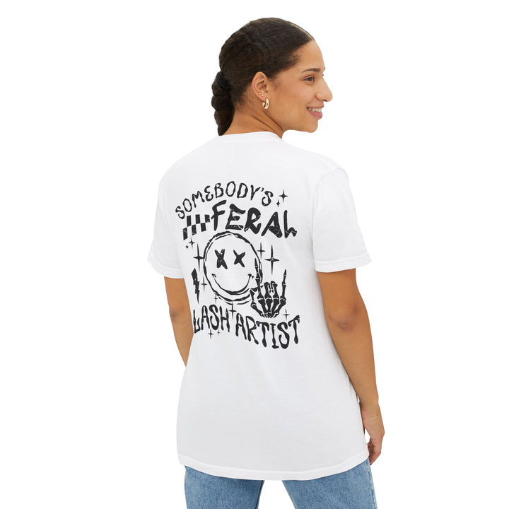 Camiseta de artista de pestañas salvajes