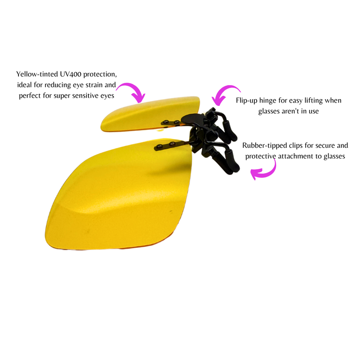 Gafas protectoras de rayos ultravioleta Halo con clip