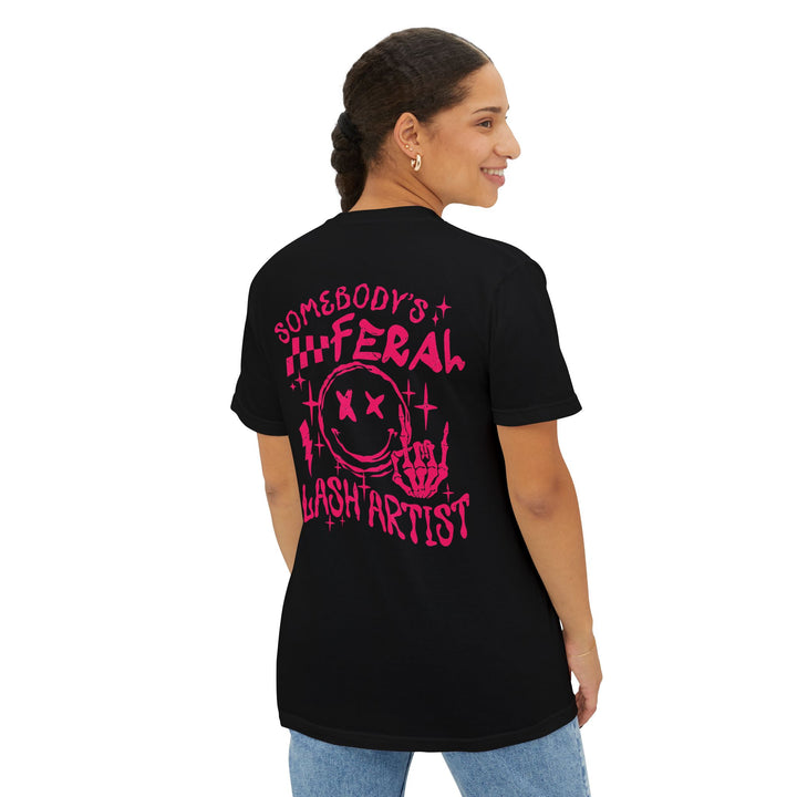 Camiseta de artista de pestañas salvajes