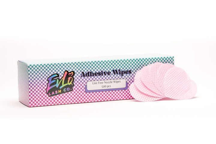 Toallitas adhesivas para pestañas