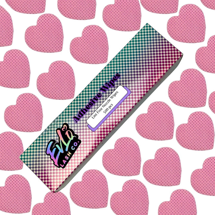 Toallitas adhesivas para pestañas