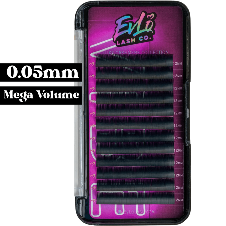 0.05 - Luxe Cashmere - Bandejas para pestañas de longitud única