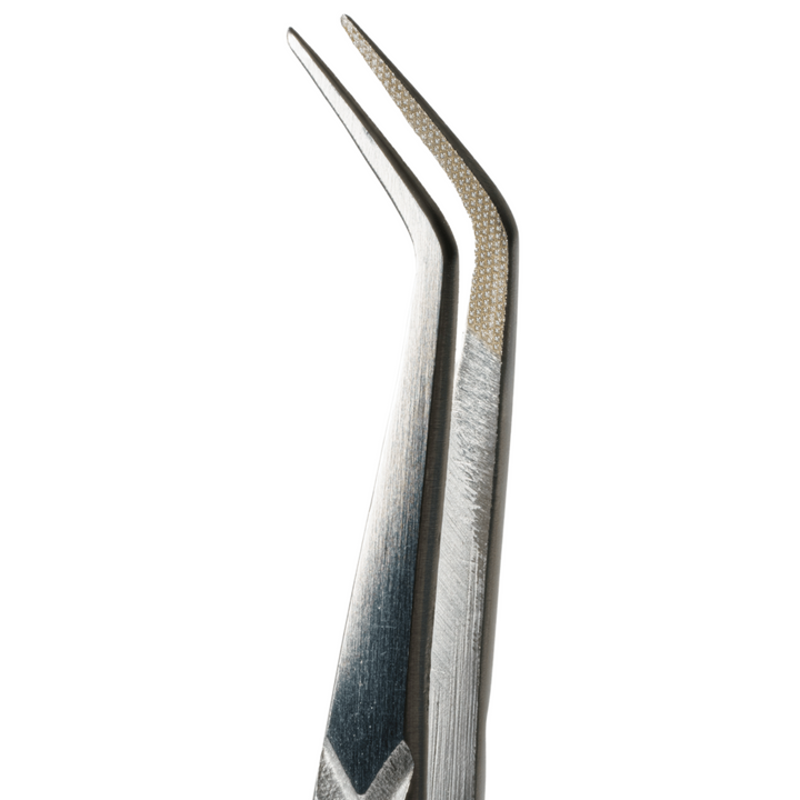 45 * pince à épiler à pointe de fibre