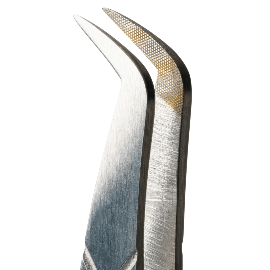 Pinzas de volumen y megavolumen con punta de fibra para botas