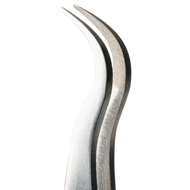 Pince à épiler à pointe en fibre de crochet