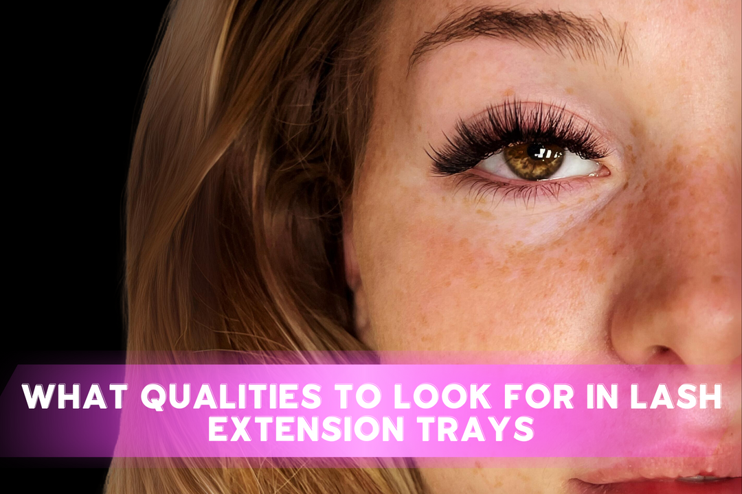 What to Look for in Professional Black Eyelash Extension Trays: A Guide for Lash Artists