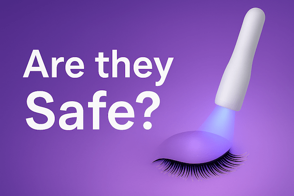 Are Halo UV Lashing Lights Safe?