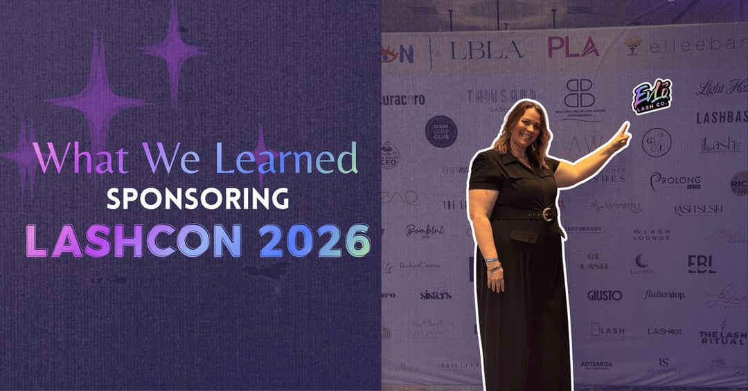 What We Learned Sponsoring LashCon 2026: The 5 Questions Everyone Asked at Our Booth