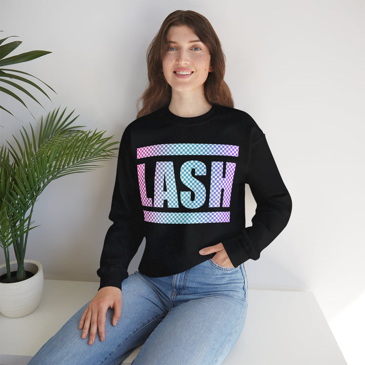 Lash Checkered Sweatshirt