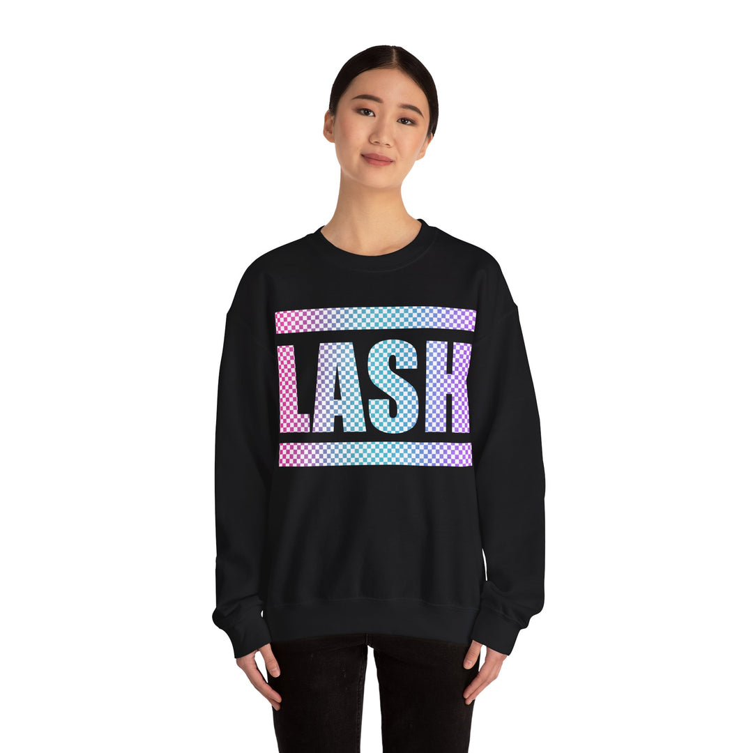 Lash Checkered Sweatshirt