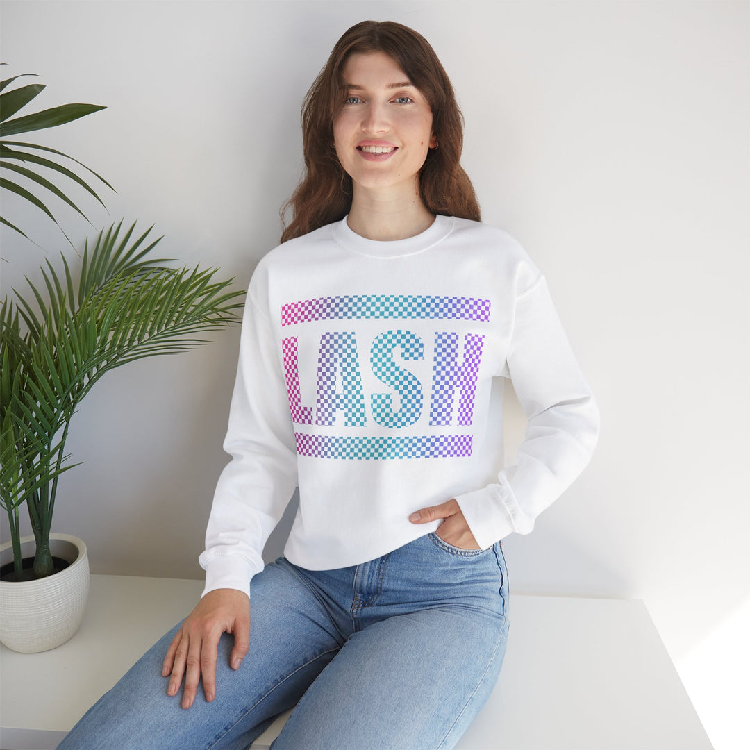 Lash Checkered Sweatshirt