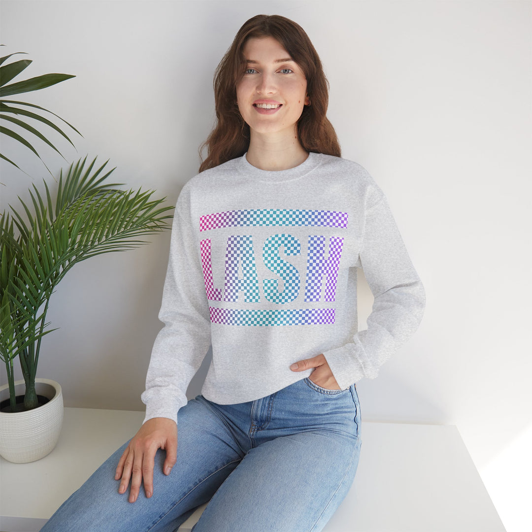 Lash Checkered Sweatshirt