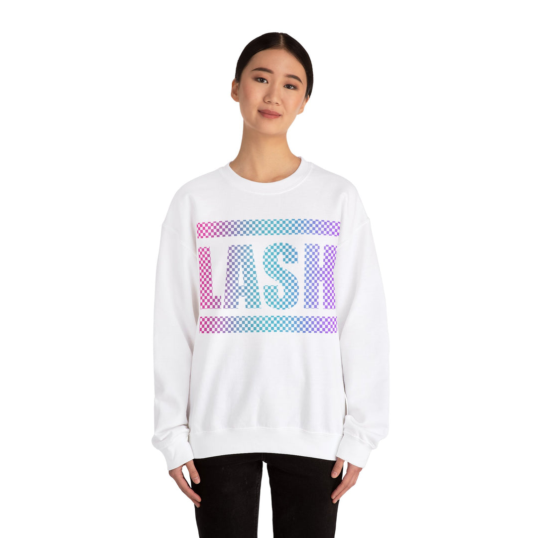 Lash Checkered Sweatshirt