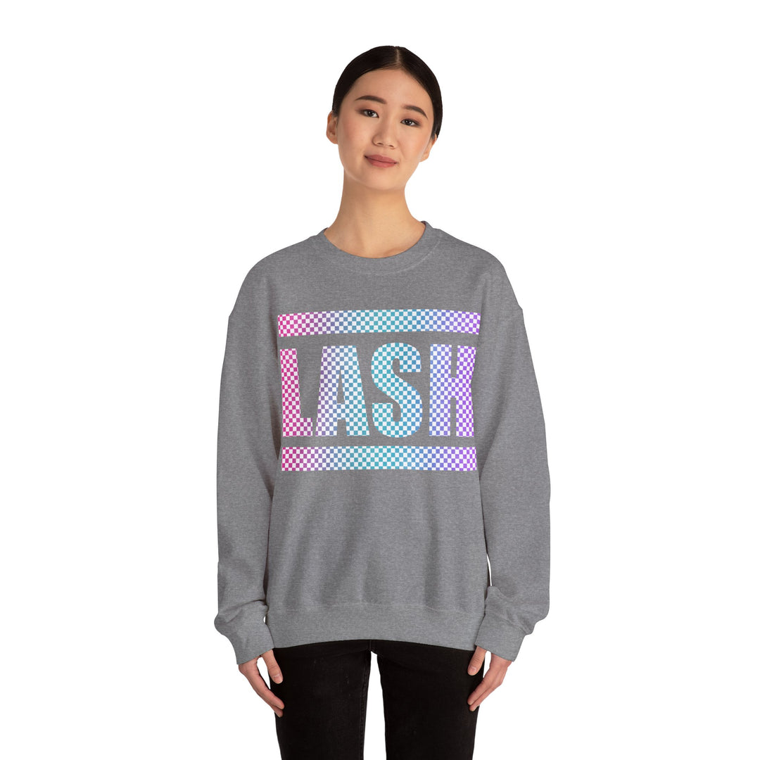 Lash Checkered Sweatshirt