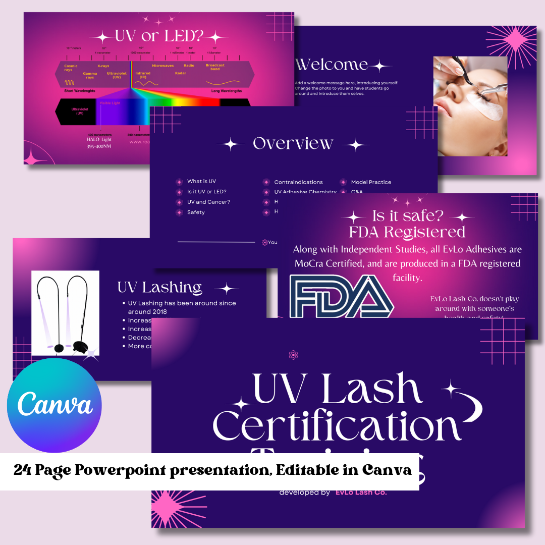 Become a UV Lash Trainer