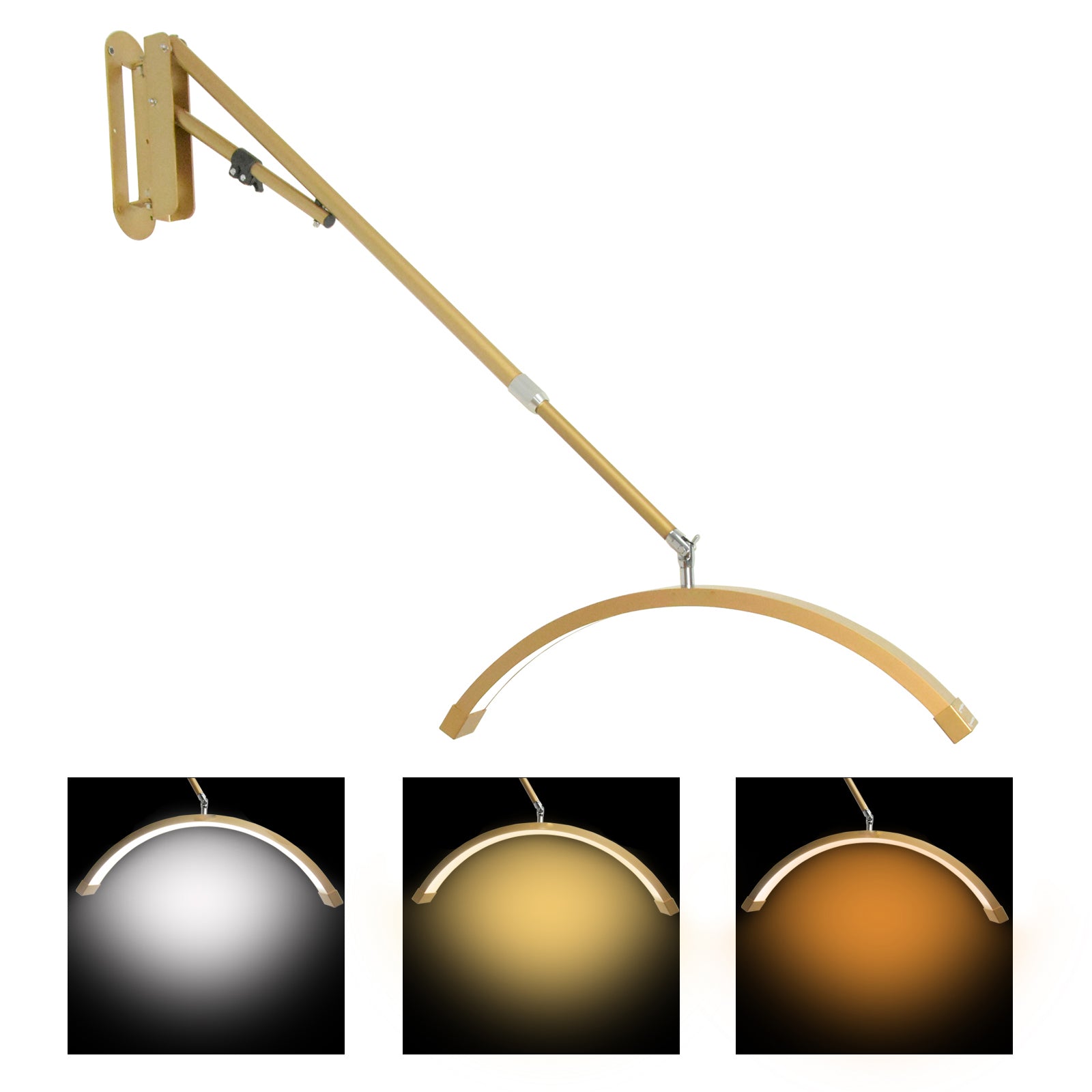 mont−bell　Moon Light5 31W 13.8in 5000K Moon-Style Flush Mount Ceiling Light