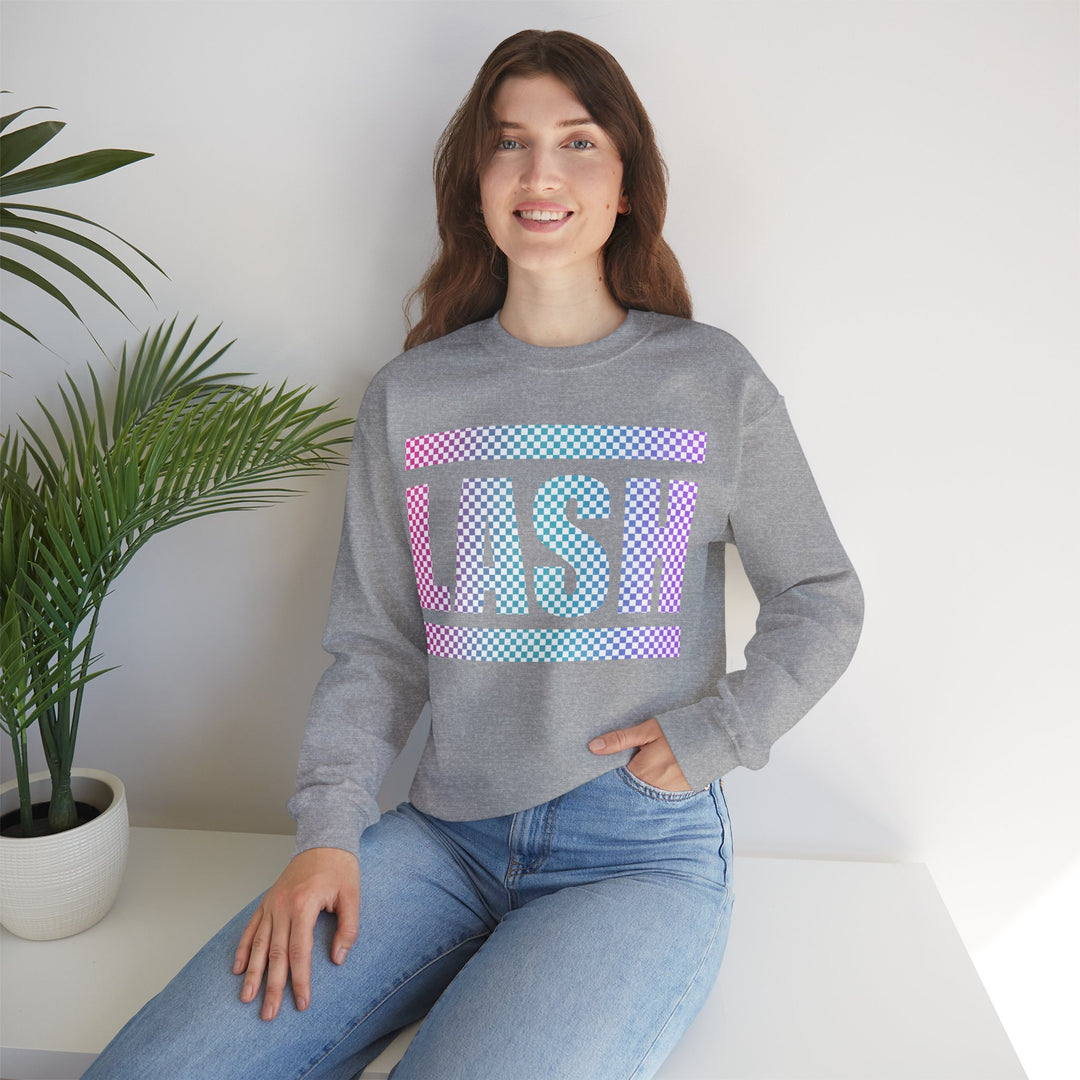 Lash Checkered Sweatshirt