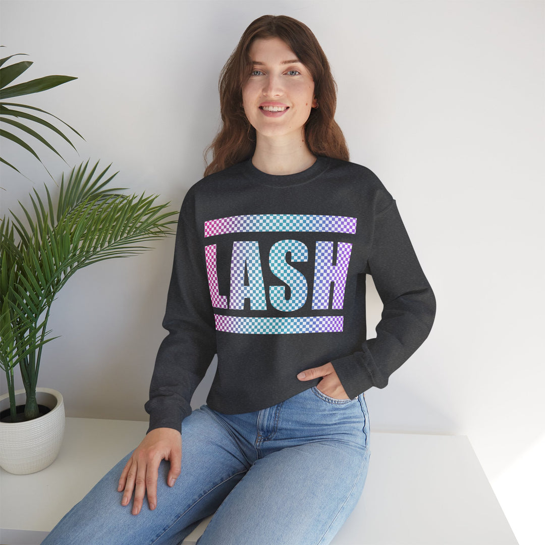 Lash Checkered Sweatshirt