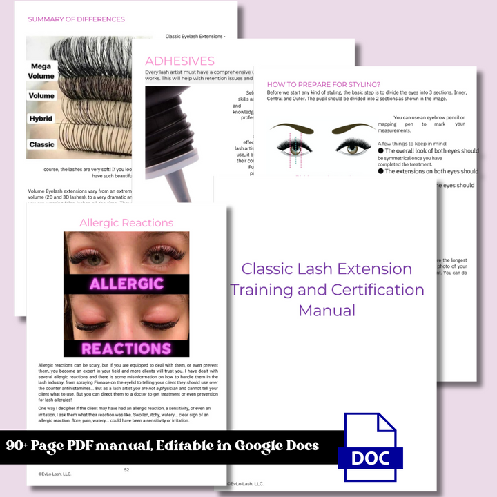 Become a Classic Lash Trainer