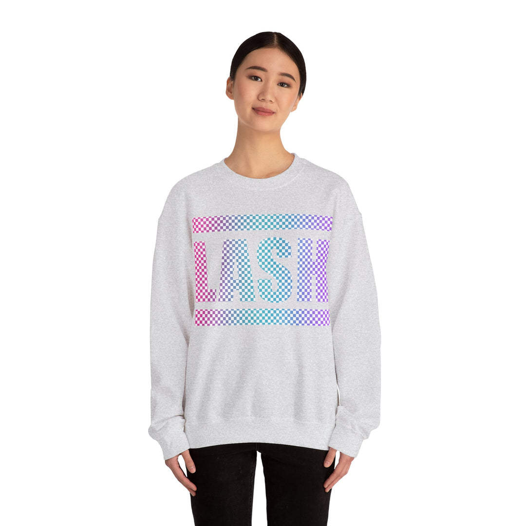 Lash Checkered Sweatshirt