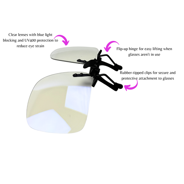 Halo UV Protective Glasses Clip-On