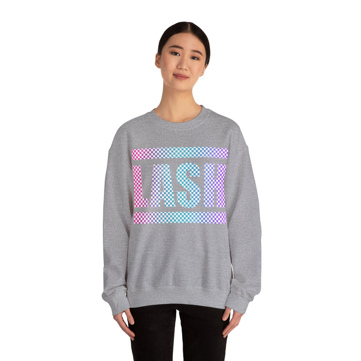 Lash Checkered Sweatshirt