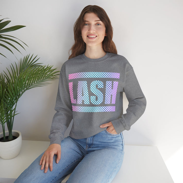 Lash Checkered Sweatshirt