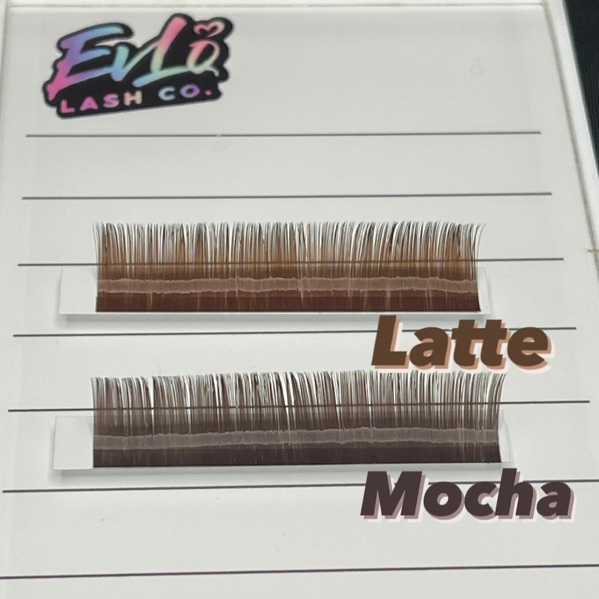 0.02  ☕️ Café Collection ☕️ Brown Single Length Lash Trays