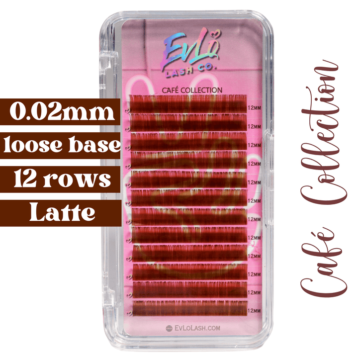 🎁 0.02  ☕️ Café Collection ☕️ Brown Single Length Lash Trays (100% off)
