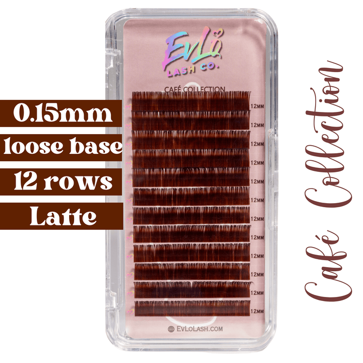 🎁 0.15  ☕️ Café Collection ☕️ Brown Classic Single Length Lash Trays (100% off)