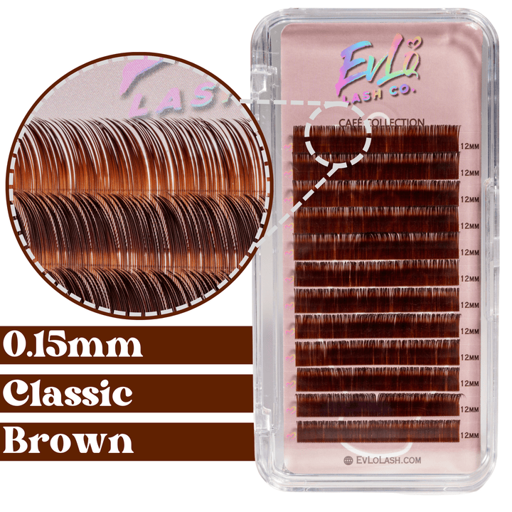 🎁 0.15  ☕️ Brown Classic Single Length Lash Trays (100% off)