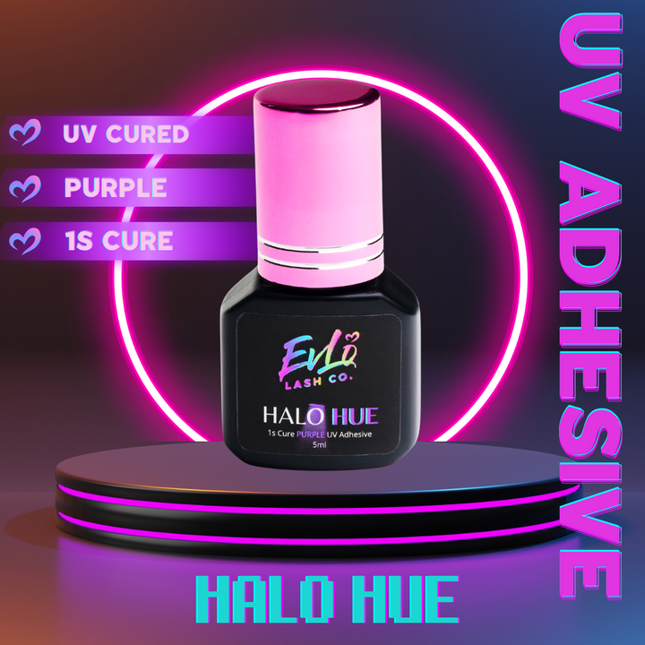 Halo Hue⚡️1 second PURPLE UV Adhesive