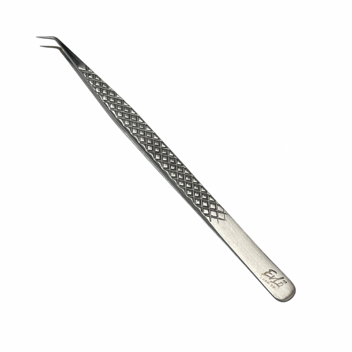 Biggie - Long Angled Fiber Tip Tweezer