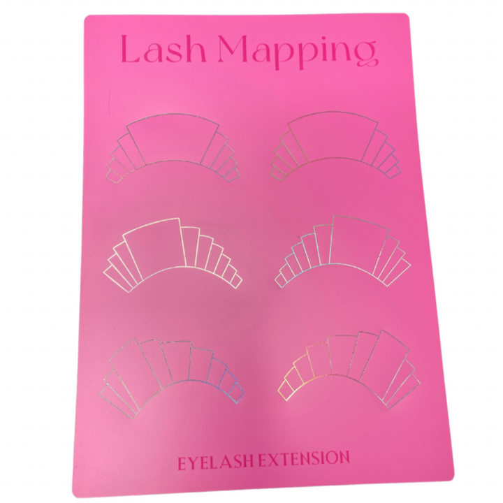 Lash Mapping Practice Mat