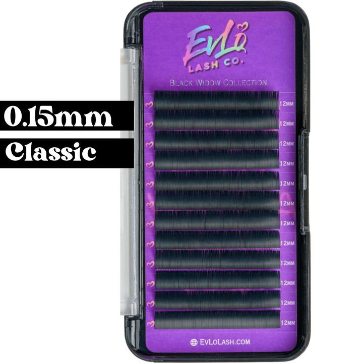 0.15 - Classic Lashes - Single Length Lash Trays