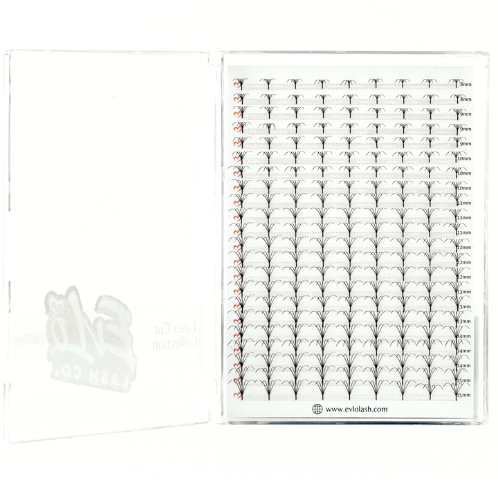 Laser Cut Flat Premade Fans