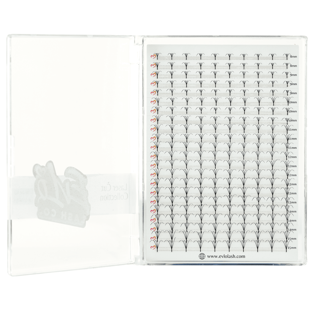 Laser Cut Flat Premade Fans