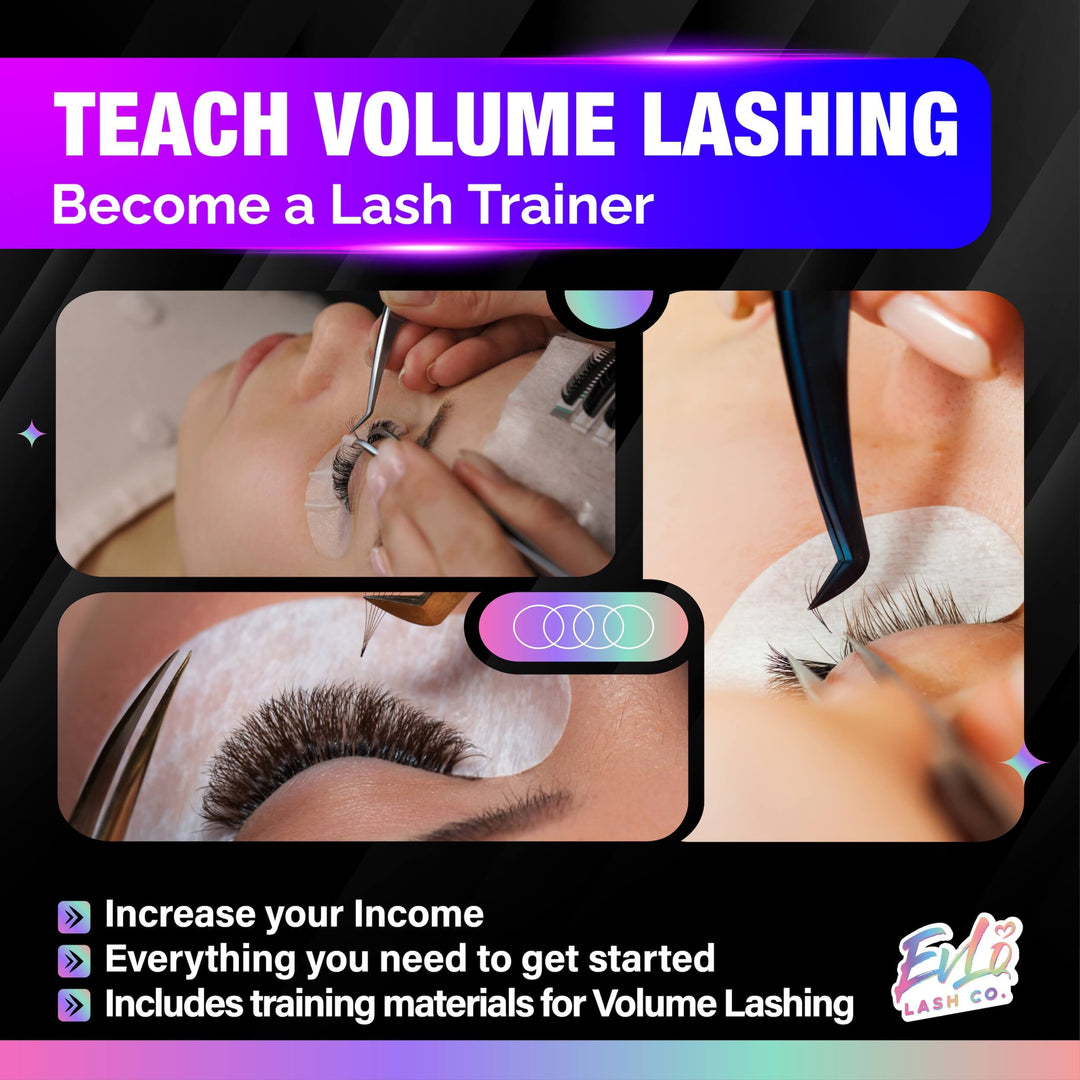 Conviértete en un entrenador de Volume Lash