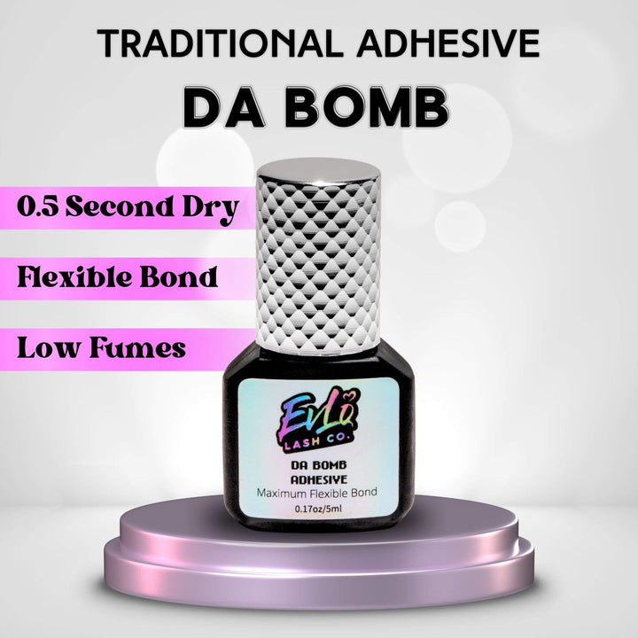 Da Bomb Lash Adhesive - Instant Eyelash Extension Glue (.5s)