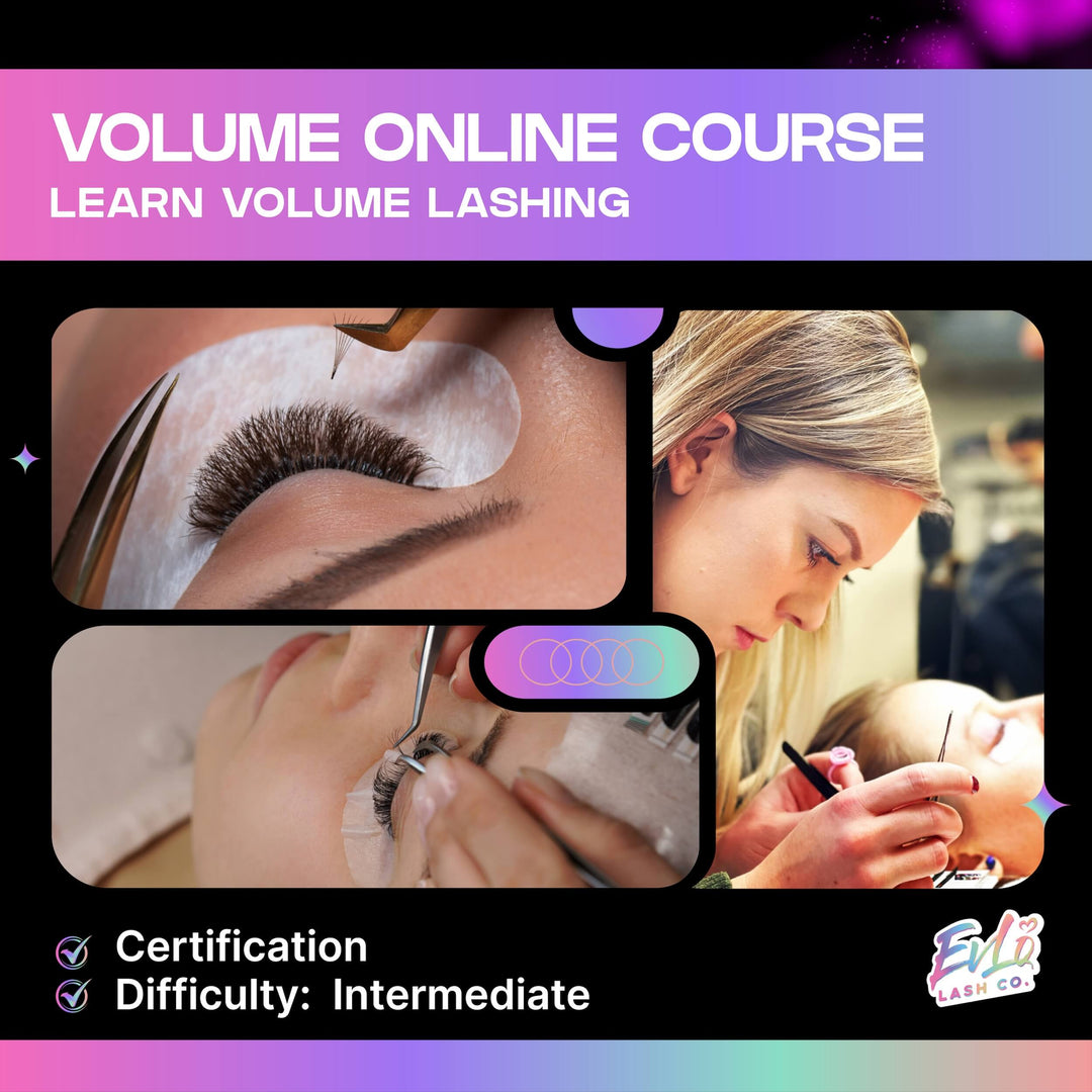 Online Volume Lash Certification Course