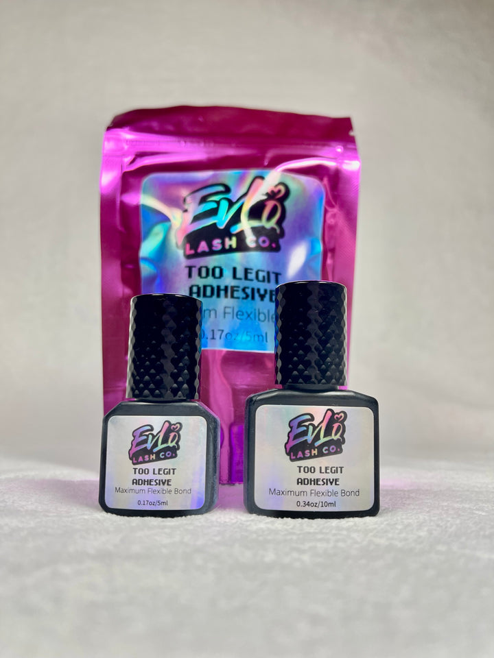 Too Legit Lash Adhesive - Fast Eyelash Extension Glue (2s)